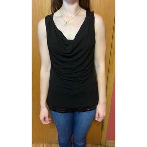 Calvin Klein Black Formal Top